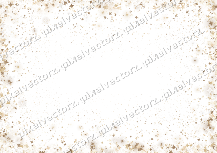 Nahtlose Glitzervignette aus Funken auf transparentem Grund