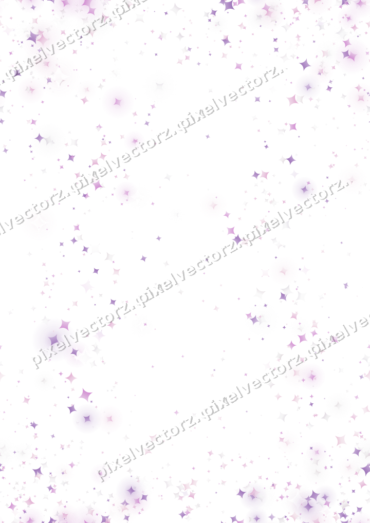 Nahtloser Glitzerkranz aus Funken in Magenta auf transparentem Grund