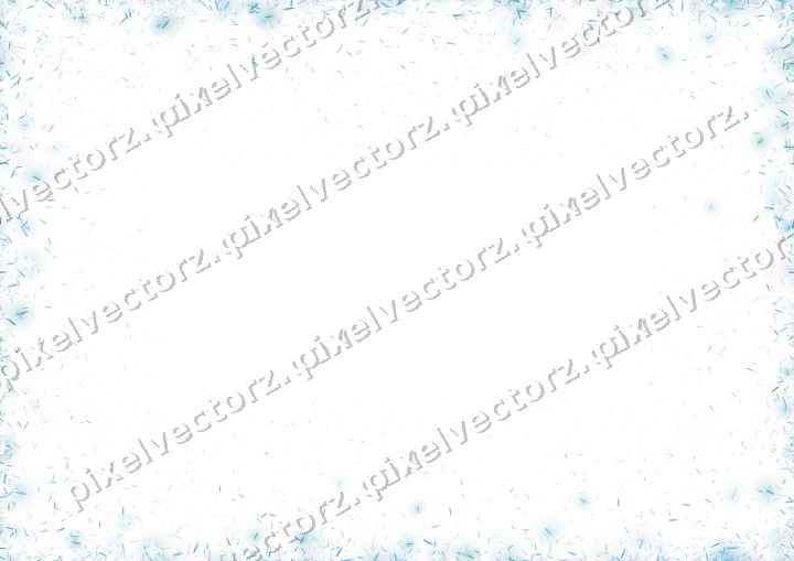 Nahtlose Glitzervignette aus Splittern auf transparentem Grund