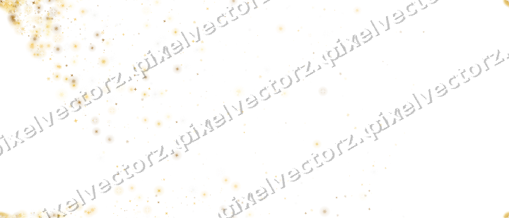 Nahtloser Glitzerfächer auf transparentem Grund