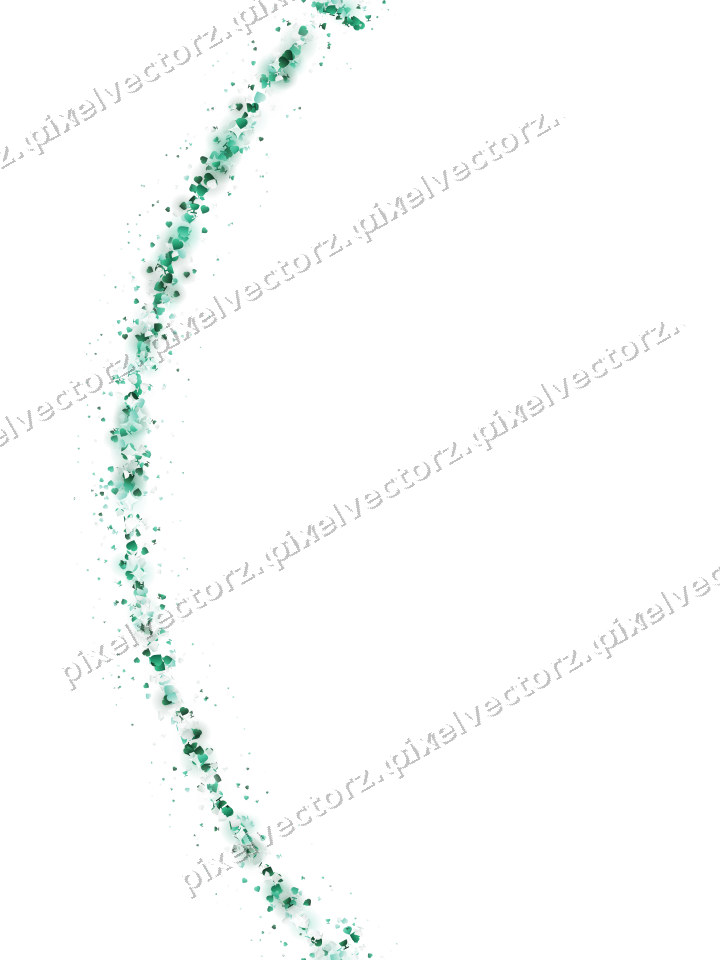 Nahtloser Glitzerbogen auf transparentem Grund