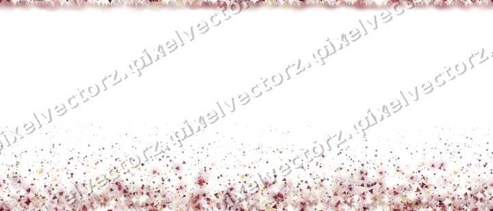 Nahtloser Glitzeraufstieg aus Dreiecken auf transparentem Grund