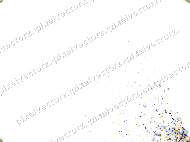 Nahtloser Glitzerfächer aus Sternen und Herzen auf transparentem Grund