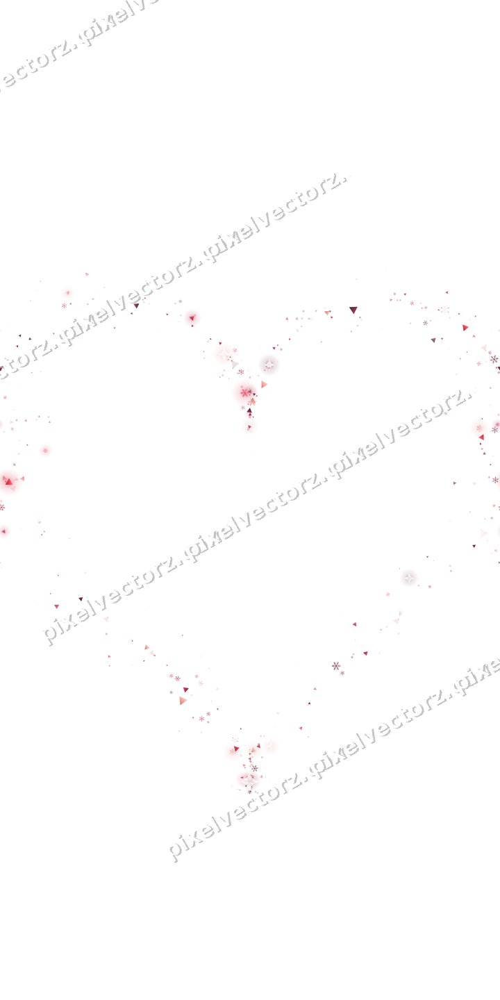 Nahtloses Glitzerherz in Rosa und Rot auf transparentem Grund