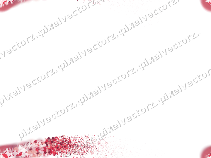 Nahtloser Sternenschweif in Rosa und Rot auf transparentem Grund