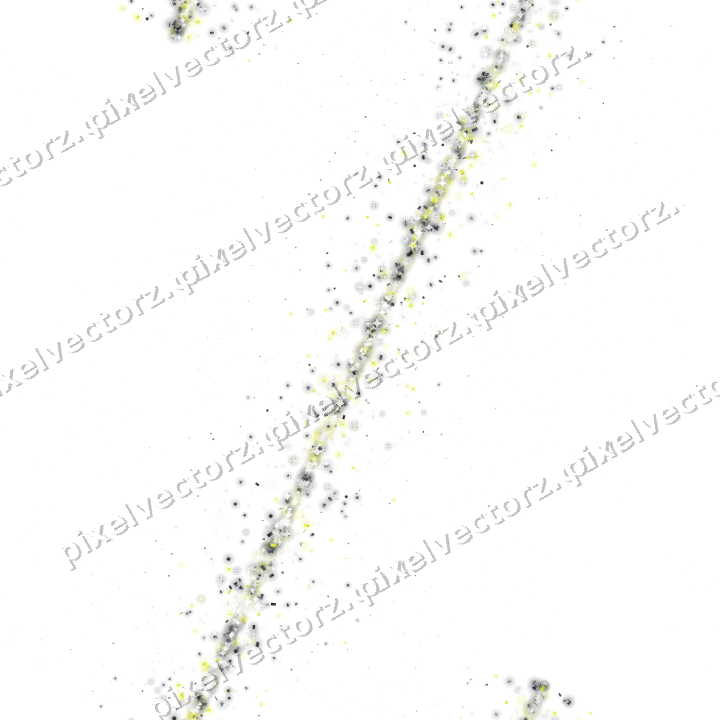Nahtloses Glitzerband in Gelb und Grau auf transparentem Grund