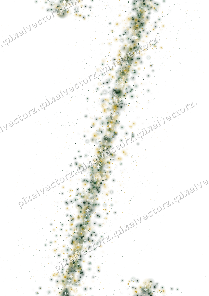 Nahtloses Glitzerband in Dunkelgrün auf transparentem Grund