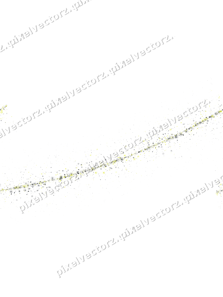 Nahtloser Glitzerbogen in Gelb und Grau auf transparentem Grund