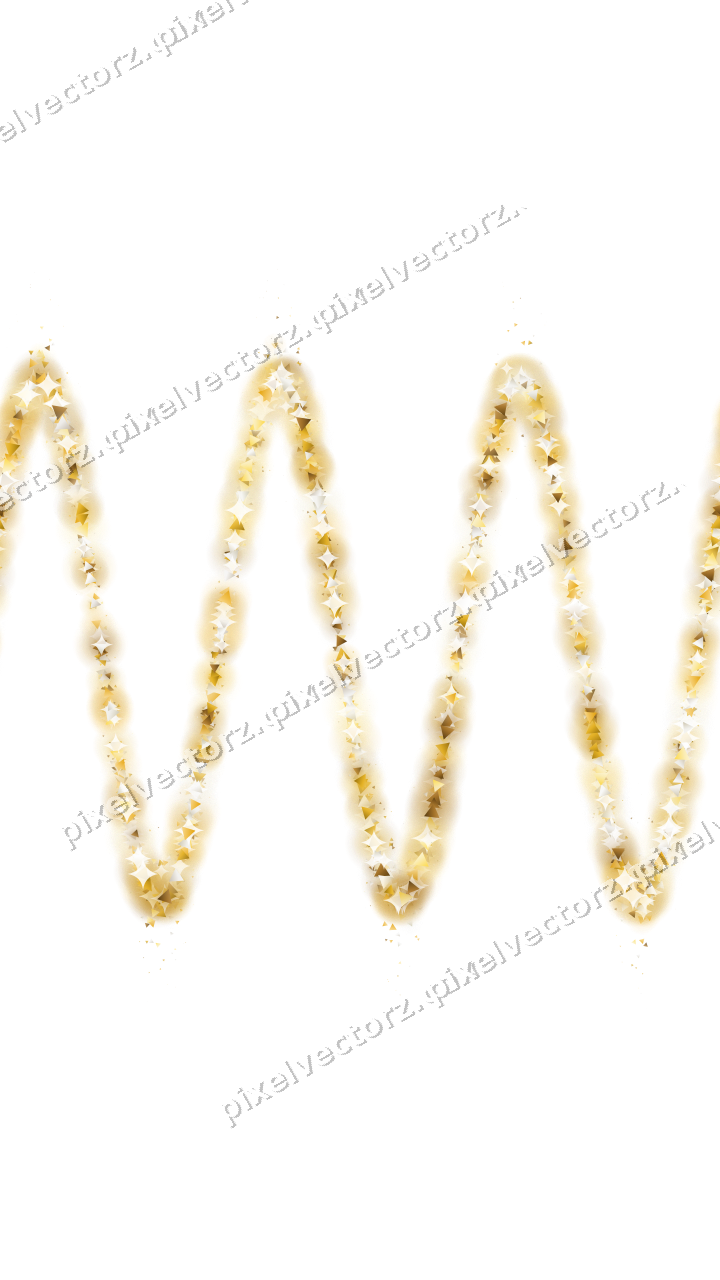 Nahtlose Glitzerwelle aus Dreiecken auf transparentem Grund