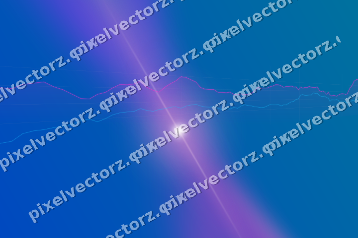 Leuchtender Neon Diagramm Hintergrund in Magenta und Violett