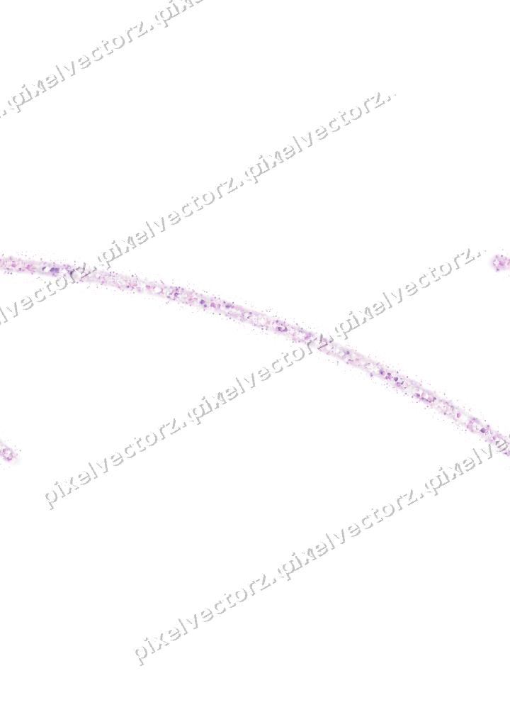 Nahtloser Glitzerbogen aus Herzen in Magenta auf transparentem Grund