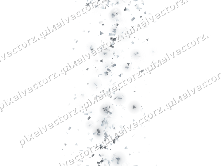 Nahtloses Glitzerband in Blassblau auf transparentem Grund