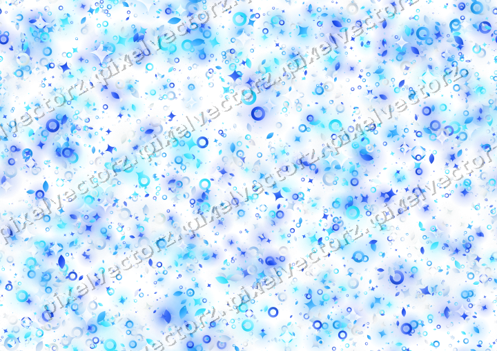 Nahtlose Glitzerstreuung in Türkis und Blau auf transparentem Grund