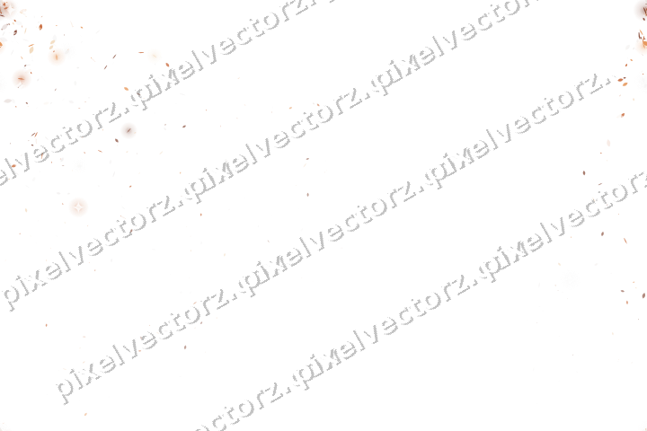 Nahtloser Glitzerfächer auf transparentem Grund