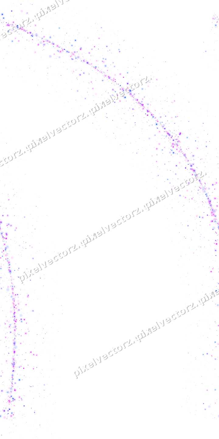 Nahtloser Glitzerbogen in Violett und Blau auf transparentem Grund