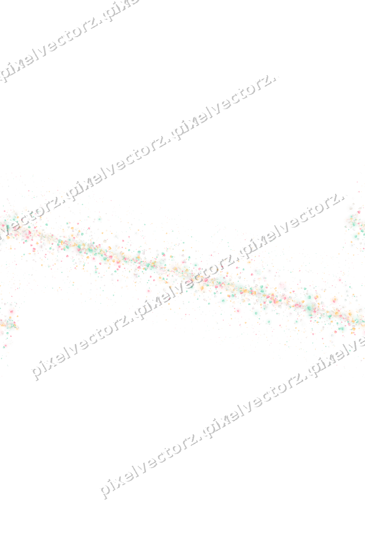 Nahtloses Glitzerband aus Herzen in Blassrosa auf transparentem Grund