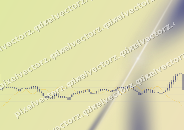 Zarter Pastell Diagramm Hintergrund in Dunkelblau und Bernstein