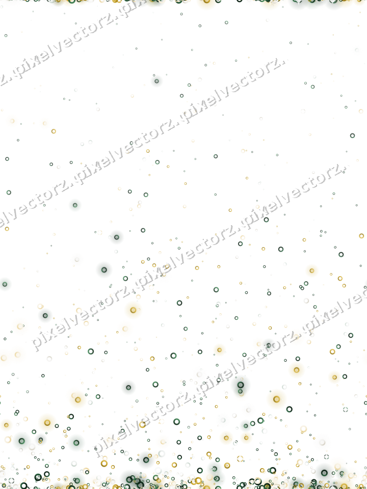 Nahtloser Glitzeraufstieg aus Ringen auf transparentem Grund