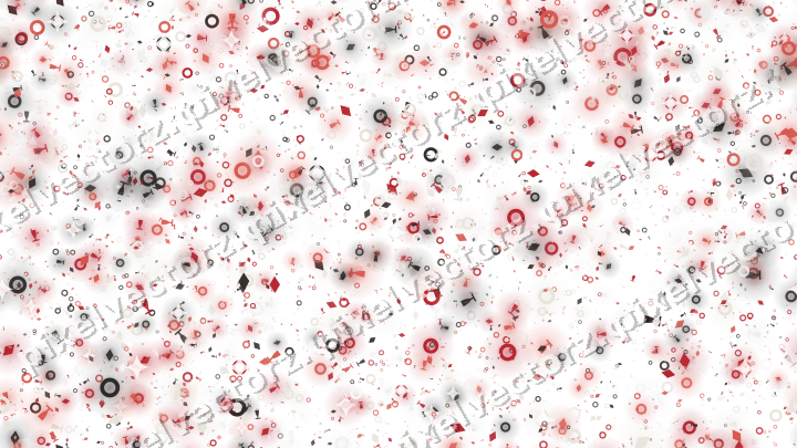 Nahtlose Glitzerstreuung in Rot auf transparentem Grund