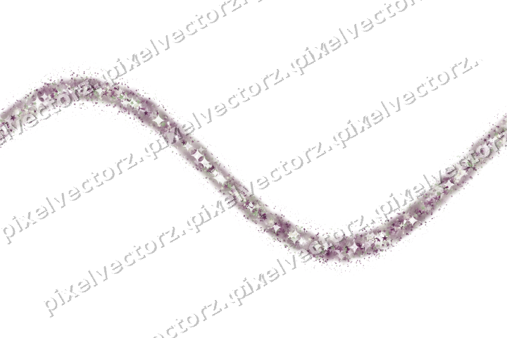 Nahtlose Glitzerwelle in Dunkelmagenta auf transparentem Grund