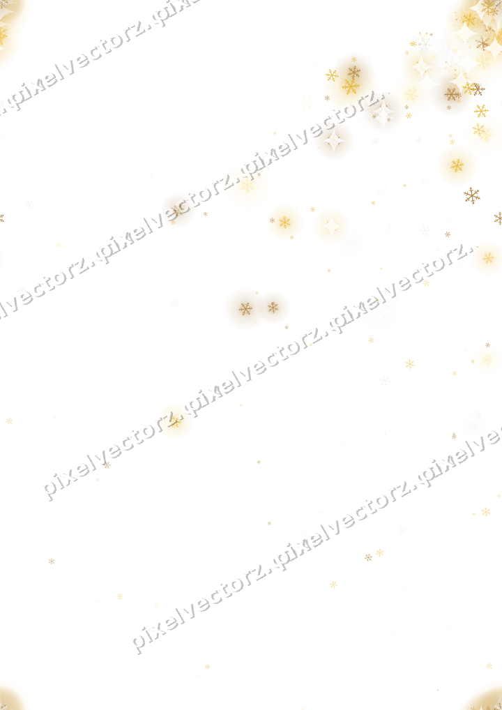 Nahtloser Glitzerfächer aus Schneeflocken auf transparentem Grund