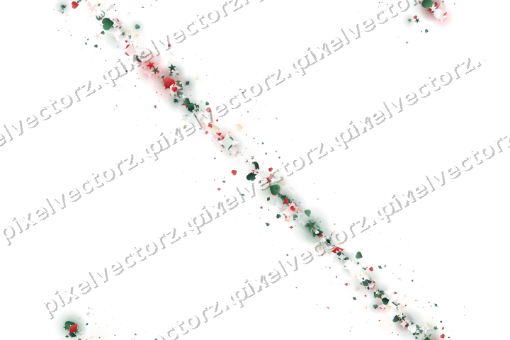 Nahtloses Glitzerband aus Sternen und Herzen auf transparentem Grund