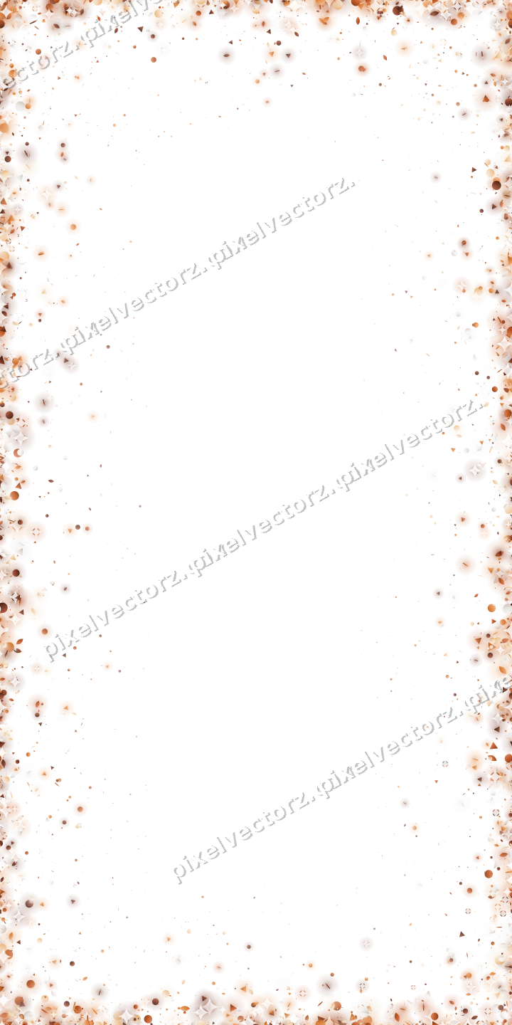 Nahtlose Glitzervignette auf transparentem Grund