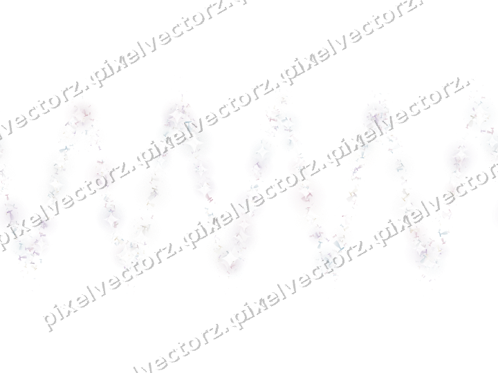 Nahtlose Glitzerwelle aus Sektgläsern auf transparentem Grund