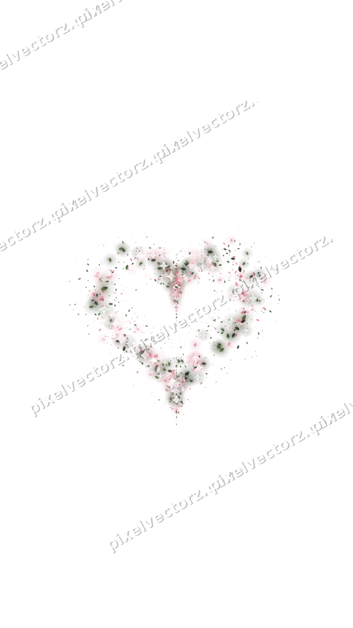 Nahtloses Glitzerherz aus Tropfen in Rosa auf transparentem Grund