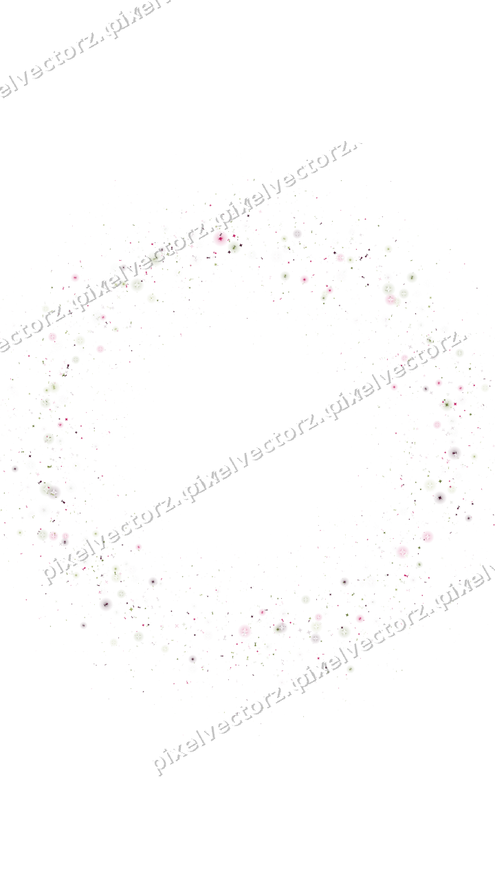 Nahtloser Glitzerkranz in Limette und Rosa auf transparentem Grund