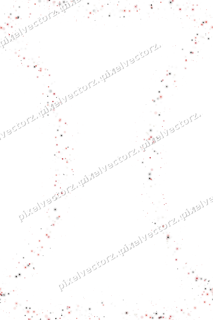 Nahtloser Glitzerkranz aus Sternen und Herzen auf transparentem Grund