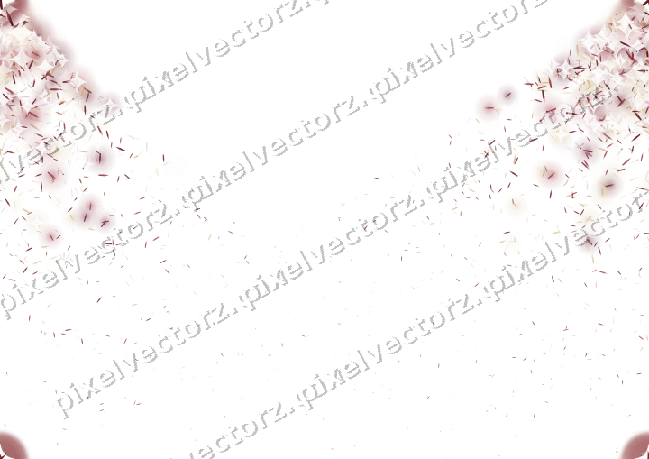 Nahtloser Glitzerfächer aus Splittern auf transparentem Grund