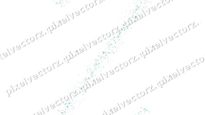 Nahtloses Glitzerband aus Tropfen in Grün auf transparentem Grund