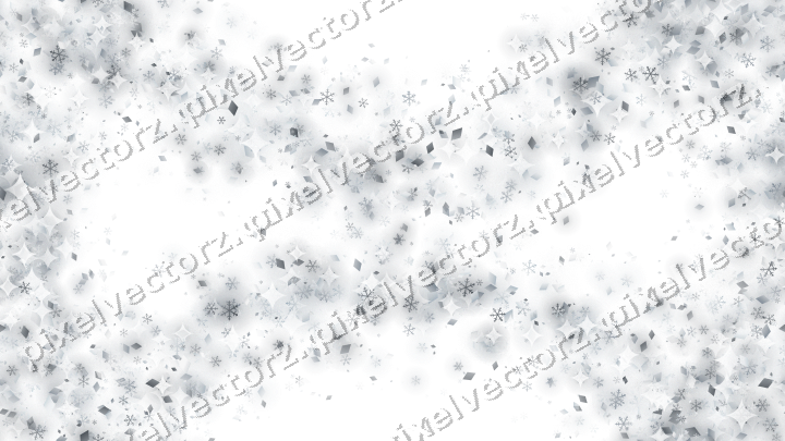 Nahtloser Glitzerkranz in Blassblau auf transparentem Grund