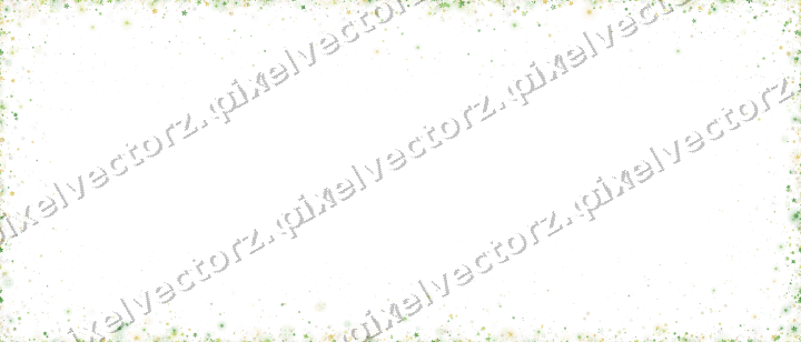 Nahtlose Glitzervignette in Limette und Gelb auf transparentem Grund