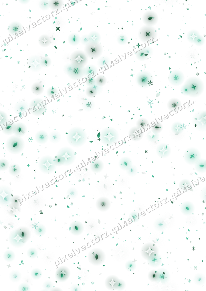 Nahtlose Glitzerstreuung auf transparentem Grund