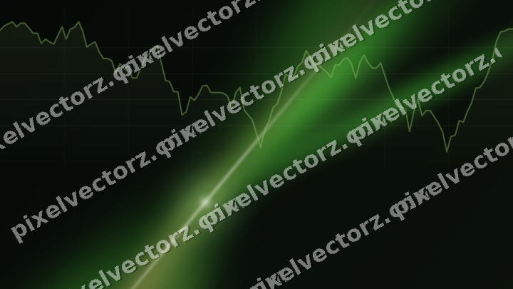 Leuchtender Neon Diagramm Hintergrund in Limette und Gelb