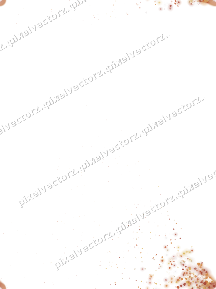 Nahtloser Glitzerfächer in Orange auf transparentem Grund