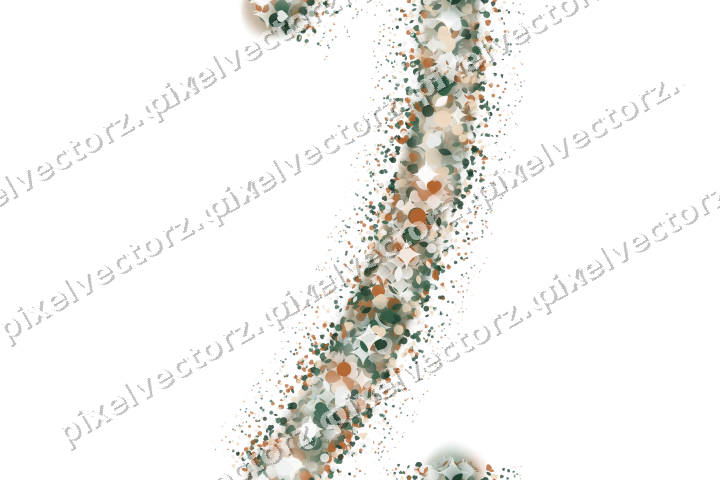 Nahtloser Glitzerbogen aus Herzen und Tropfen auf transparentem Grund