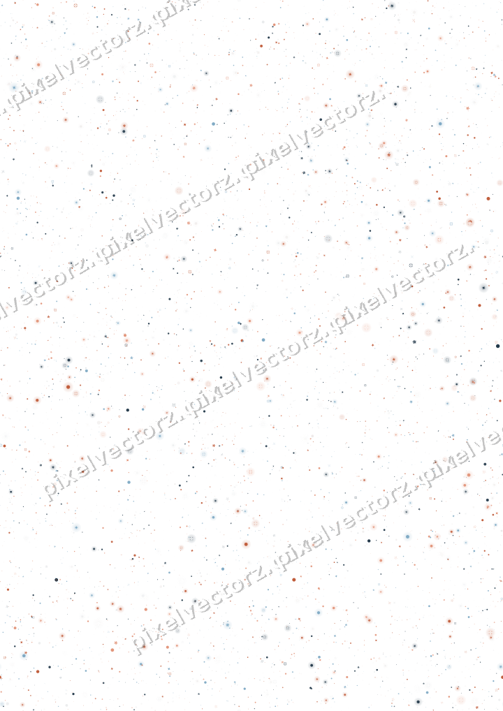 Nahtlose Glitzerstreuung aus Funken und Blüten auf transparentem Grund