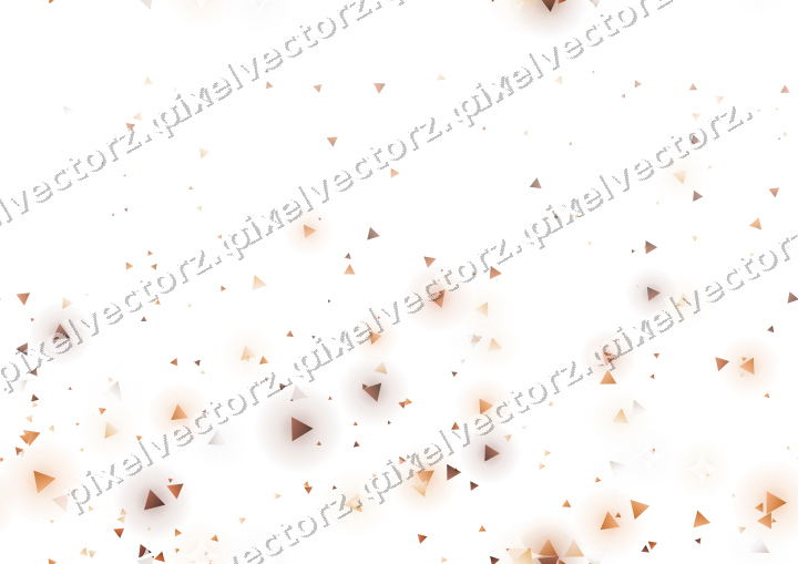 Nahtloser Glitzeraufstieg aus Dreiecken auf transparentem Grund