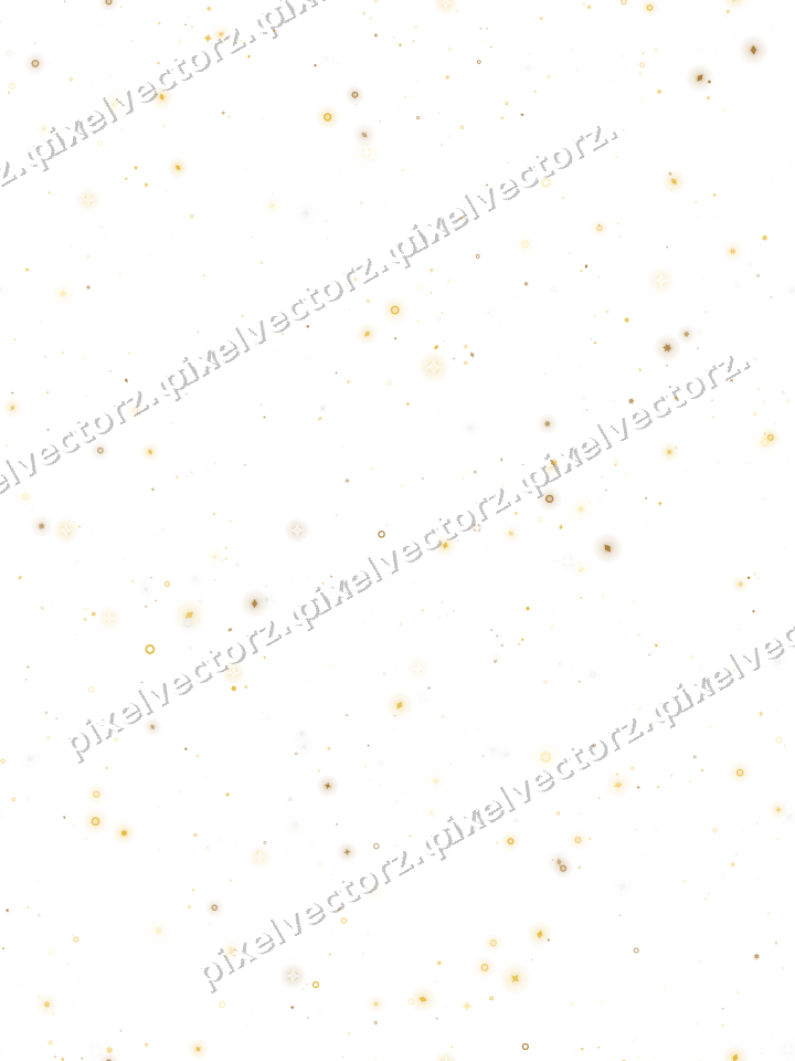 Nahtlose Glitzerstreuung auf transparentem Grund
