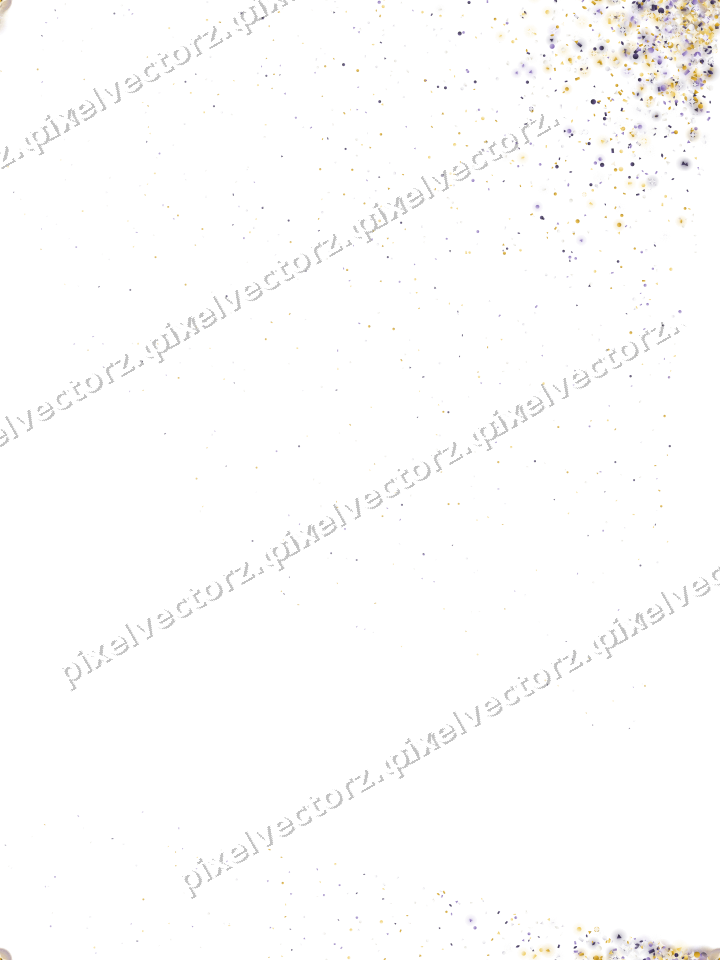 Nahtloser Glitzerfächer in Bernstein auf transparentem Grund