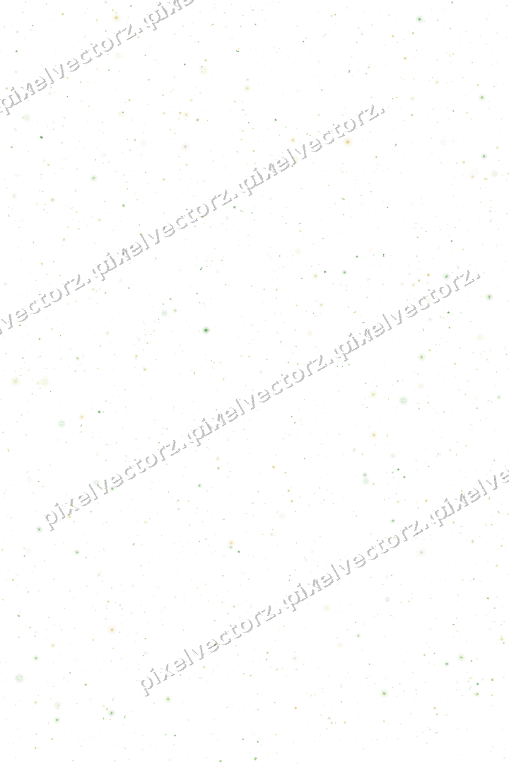 Nahtlose Glitzerstreuung in Limette und Gelb auf transparentem Grund