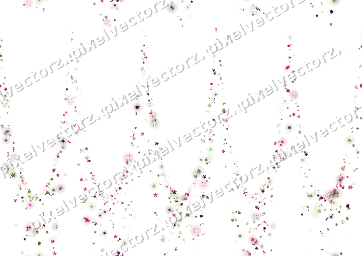 Nahtlose Glitzergirlande in Limette und Rosa auf transparentem Grund
