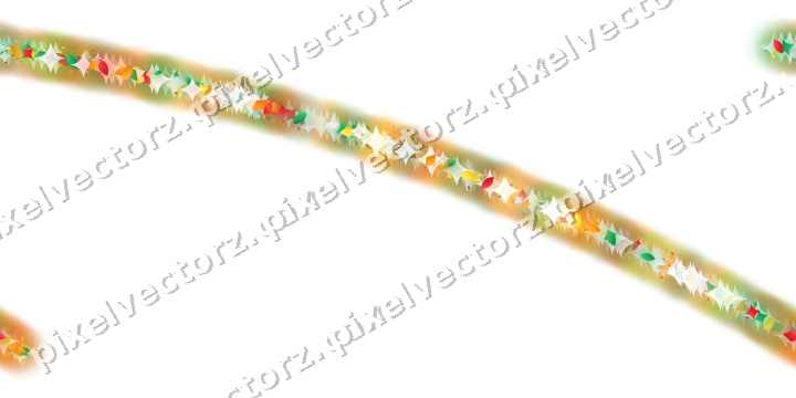 Nahtloser Glitzerbogen aus Funken und Tropfen auf transparentem Grund