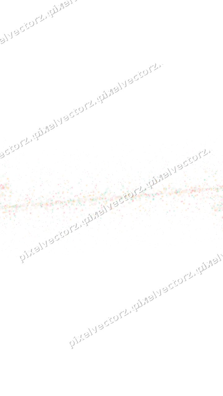 Nahtloses Glitzerband aus Blüten in Blassrosa auf transparentem Grund