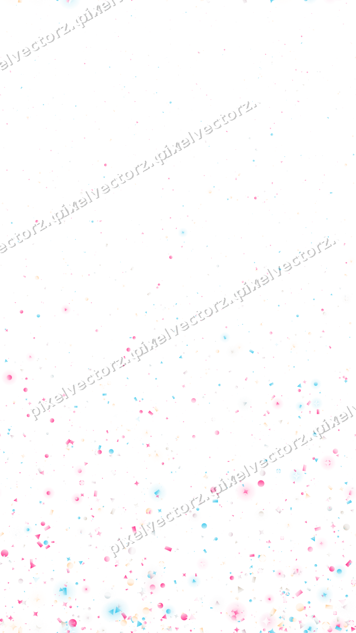 Nahtloser Glitzeraufstieg in Rosa und Türkis auf transparentem Grund
