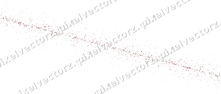 Nahtloses Glitzerband aus Sternen und Tropfen auf transparentem Grund