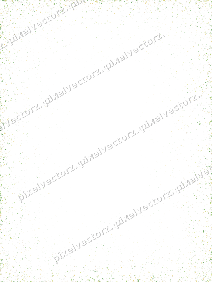 Nahtlose Glitzervignette in Limette und Gelb auf transparentem Grund